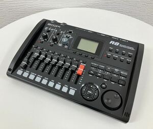 [ бесплатная доставка!!]ZOOM R8 Recorder Sampler Interface Controller zoom многоканальный магнитофон 4GB SD карта есть орудия и материалы MTR работоспособность не проверялась 