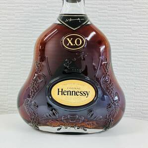 【送料無料!!】Hennessy ヘネシー XO 金キャップ クリアボトル 40度 700ml コニャック ブランデー 古酒 箱付き 未開栓の画像3