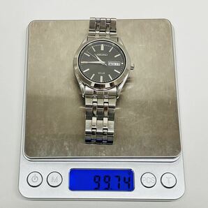 【送料無料!!】SEIKO セイコー SPIRIT スピリット SBPX083 V158-0AZ0 黒文字盤 デイデイト ソーラー メンズ腕時計 現状稼働品の画像9