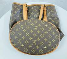 【送料無料!!】LOUIS VUITTON ルイヴィトン モノグラム バケットGM トートバッグ ショルダーバッグ M42236 832 ブラウン系 現状品_画像3