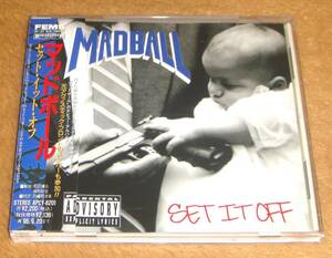 帯付き廃盤CD☆マッドボール／セット・イット・オフ（APCY-8201） MADBALL／Set It Off、ニューヨーク・ハードコアパンク