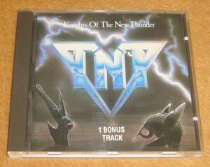 西独盤CD☆TNT／Knights of the New Thunder（818 865-2） ナイツ・オブ・ザ・ニュー・サンダー、オリジナルケース、北欧メタル