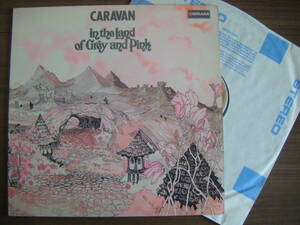 ★[英原盤] Caravan 3rd美品/真正初回Small Deram Brown Label/In the Land of Grey and Pink/キャラヴァン,グレイとピンクの地