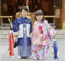 激安※ 5点、子供の日 鯉のぼり端午の節句 出産祝 各種贈答御祝こいのぼりこどもの日 お祝い 室内 お庭 庭園 カラフル吹流し ベランダ用 _画像8