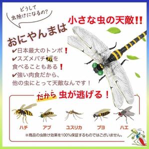 オニヤンマ おにやんま 虫除け 君 フィギュア くん 効果 12cm 帽子 ゴルフ ブローチ 蚊よけ 虫除けオニヤンマ スズメバチ対策の画像3