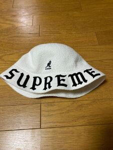 Supreme KANGOL BERMUDA CASUAL HAT ハット XL 白