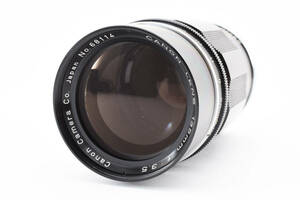 ★希少品★キヤノン CANON L 135MM F3.5 後期 #353