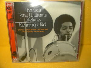【2CD/シールド未開封】THE NEW TONY WILLIAMS LIFETIME「RUNNING WILD」
