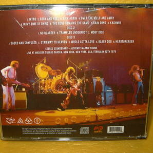 【3CD】LED ZEPPELIN「Madison Square Garden 1975 Final Show」SBD ＋AUD MATRIX SOUNDの画像2