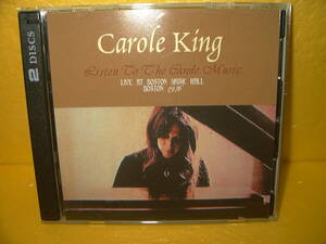 【2CD】CAROLE KING「LISTEN TO THE MUSIC」