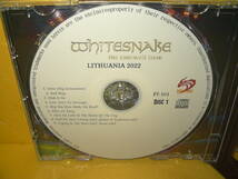 【3CD】WHITESNAKE/EUROPE「LITHUANIA 2022」_画像4