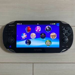 SONY PSVITA PCH-1100 AB01 本体 3G wifi 動作品 初期化 ピーエス ビータ ヴィータ プレイステーション PlayStation ソニー PS 送料無料の画像1