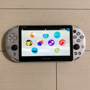 PlayStation Vita Wi-Fiモデル シルバー PCH-2000 ZA25