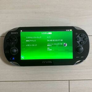 SONY PSVITA PCH-1000 ZA01 本体 wifi モデル 動作品 初期化 プレイステーション ビータ ヴィータ プレステ PS ソニー 送料無料の画像2