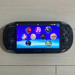 SONY PSVITA PCH-1000 ZA01 本体 wifi モデル 動作品 初期化 プレイステーション ビータ ヴィータ プレステ PS ソニー 送料無料の画像1