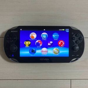 SONY PSVITA PCH-1100 AB01 本体 3G wifi モデル 美品 動作品 初期化 ソニー ピーエス ビータ ヴィータ プレイステーション 送料無料