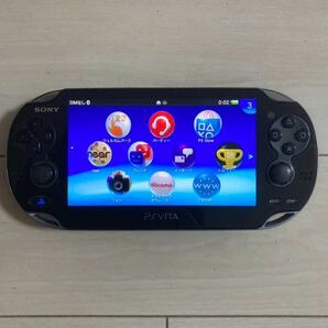 SONY PSVITA PCH-1100 AB01 本体 3G wifi モデル 動作品 初期化 ソニー ピーエス ビータ ヴィータ プレイステーション プレステ 送料無料の画像1