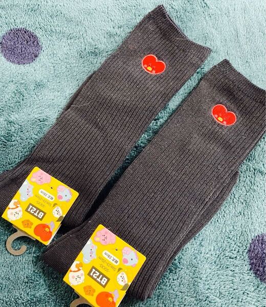 BTS BT21 TATA 靴下 ソックス 2足