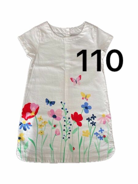 baby GAP ワンピース　110 花柄　女の子