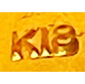 K18刻印 リングの画像2