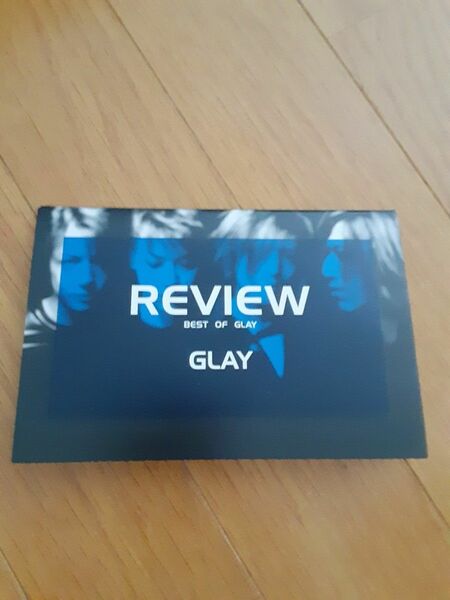 GLAY　REVIEW 　ポストカード
