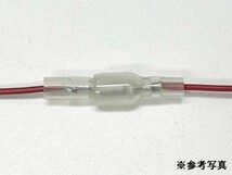 YO-455-F 【5G 細物用ギボシ / フルカバースリーブ】 日本製 5φギボシ端子 100個セット 絶縁 細物 細線 DIY 後入れ 脱着可能_画像8