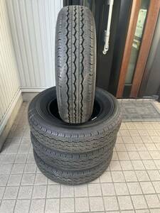 新車外し 　2023年製　イボ付 ブリヂストン BS ECOPIA RD613 195/80R15 107/105N LT ハイエース・キャラバン　4本set