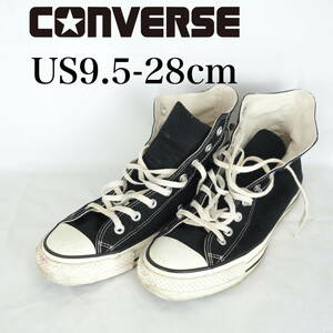 MK5477*CONVERSE*コンバース*メンズハイカットスニーカー*US9.5-28cm*黒