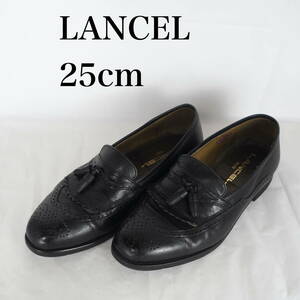 MK5660*LANCEL*ランセル*メンズビジネスシューズ*25cm*黒