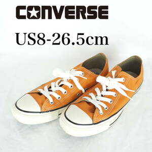 MK5959*CONVERSE*コンバース*メンズスニーカー*US8-26.5cm*オレンジ