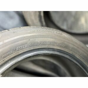 ブリヂストン ECOPIA NH100C 185/60R15 84H 日本製 2本SET◇2020年製8分山オンロードタイヤ◇中古 特筆すべき損傷なし◇愛荘町手渡し可の画像6