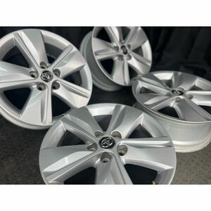 トヨタ 60系ハリアー純正アルミホイール 17x7J 5穴 114.3 +39 4本SET◇中古 若干の傷,腐食あり/清掃済み◇愛知郡愛荘町東円堂手渡し可