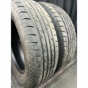 ブリヂストン NEXTRY ECOPIA 185/65R15 88S タイ製 2本SET◇2018年製8分山オンロードタイヤ◇中古 特筆すべき損傷なし◇愛荘町東円堂手渡可