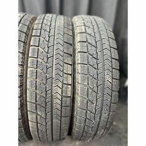 ブリヂストン BLIZZAK VRX 145/80R13 4本SET◇2018年製8分山スタッドレスタイヤ◇中古 特筆すべき損傷なし◇N-BOX等軽自動車に◇手渡し可の画像3