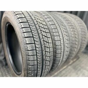 ブリヂストン BLIZZAK VRX 185/60R15 4本SET◇2020年製8分山スタッドレスタイヤ◇中古 特筆すべき損傷なし◇アクア ヴィッツ フィット等に