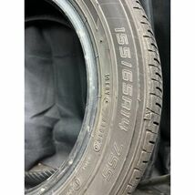 ダンロップ EC202 155/65R14 75S 中国製 2本SET◆2019年製7分山オンロードタイヤ◆中古 特筆すべき損傷なし◆N-BOX等軽自動車に◆手渡し可_画像6