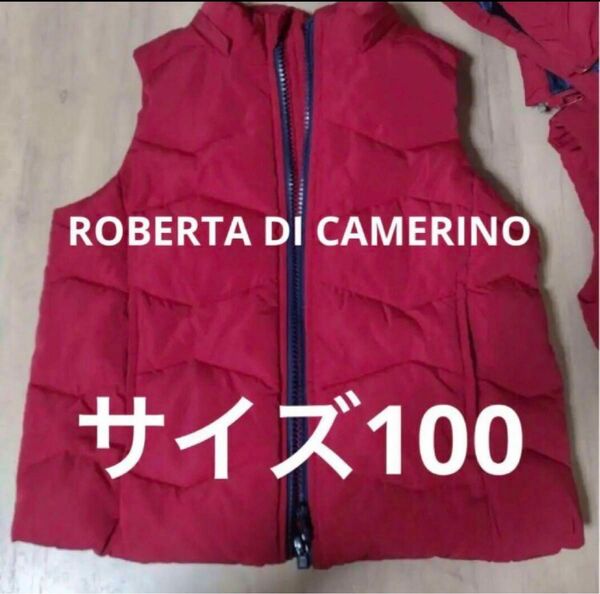 新品　キッズ　ダウンベスト　100サイズ　ROBERTA DI CAMERINO