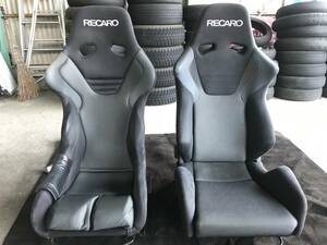 RECARO RS-G ASM フルバケット　RECARO　SR-6　ASM セミバケット　運転席　助手席セット　シビック　FD2用　引き取り限定