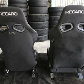 RECARO RS-G ASM フルバケット RECARO SR-6 ASM セミバケット 運転席 助手席セット シビック FD2用 引き取り限定の画像2