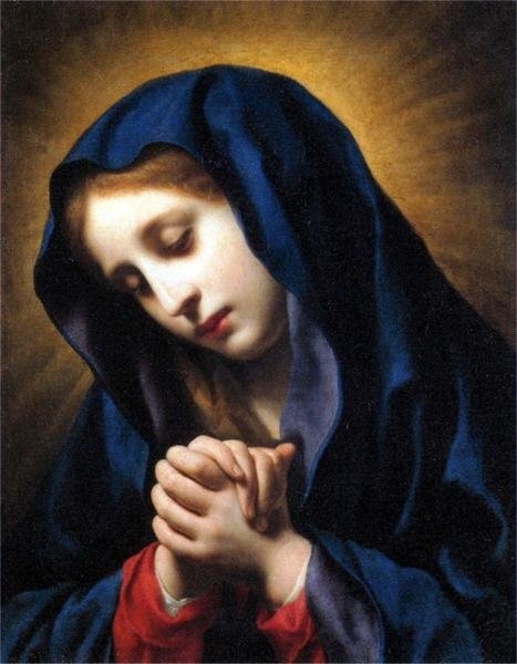 Oil painting reproduction Carlo Dolci_ Prayer of the Virgin Mary MA1339 Eurasia Art, Painting, Oil painting, Portraits