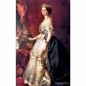 Art hand Auction Reproducción de pintura al óleo, obra maestra de Winterhalter_Emperatriz francesa Eugénie MA2888 Arte euroasiático, cuadro, pintura al óleo, retrato