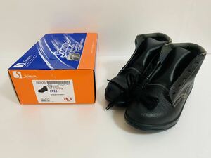 Simon　シモン　安全靴　AW22　26.5cm　牛革　ブラック　未使用品　EEE　3E　外装箱に傷みあり