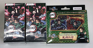 ビルディバイド 鬼滅の刃 スターティングデッキ1個 / ブースター2box (新品、未開封品)