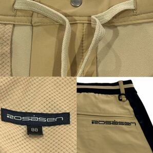 ★ROSASEN ロサーセン★メンズゴルフウェア 防風 ストレッチ 撥水 軽量 バイオシェルストレッチパンツ 86 未使用の画像4