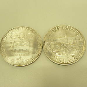 貨幣祭 インスブルック 冬季オリンピック 1976年 100シリング 銀貨 オーストリア INNSBRUCK OLYMPISCHEの画像2