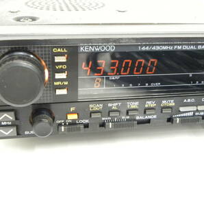 ハローCQ祭 ケンウッド 144/430 MHz FM デュアル バンダー TM-721 無線機 KENWOOD DUAL BANDERの画像3