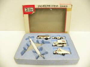 玩具祭 トミー トミカ JAL ジャンボ エアポート セット 日本航空 TOMY Japan Airlines