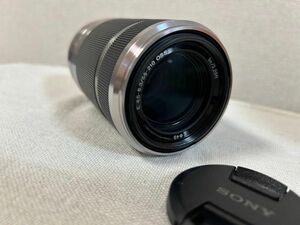 中古：SONY ソニーE 55-210mm F4.5-6.3 OSS SEL55210 望遠レンズシルバー