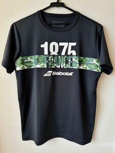 美品　バボラ 半袖Tシャツ　Mサイズ　ブラック　テニス　黒