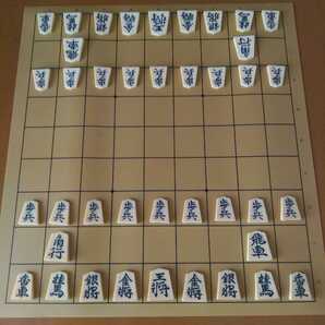 ☆将棋セット（将棋駒と将棋マット）☆の画像1